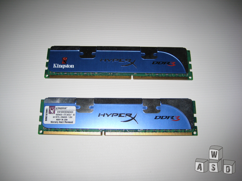 Kingston HyperX 2x2 GB DDR3 