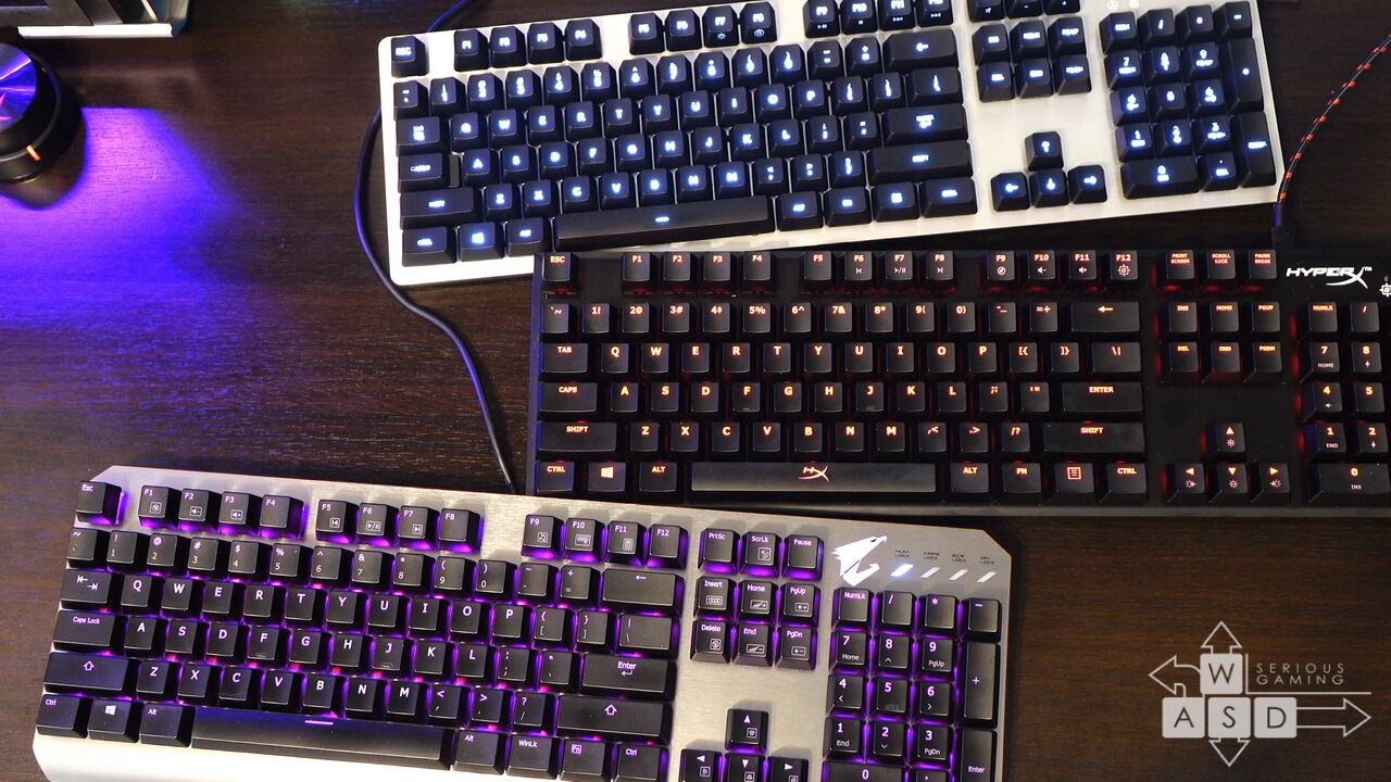 Gigabyte aorus K7 Cherry MX Red RGB gaming Keyboard review | WASD