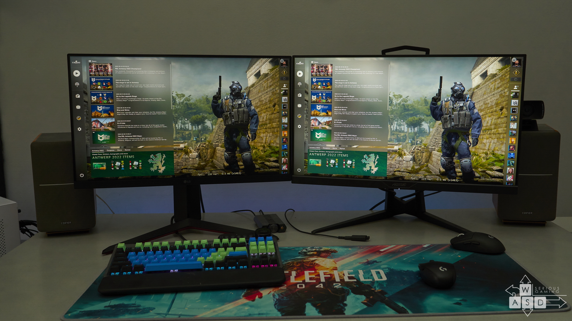 LG 24GN650 review | WASD