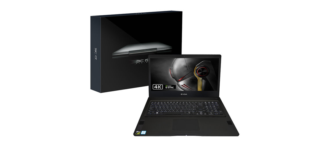 EVGA SC17 Gaming laptop