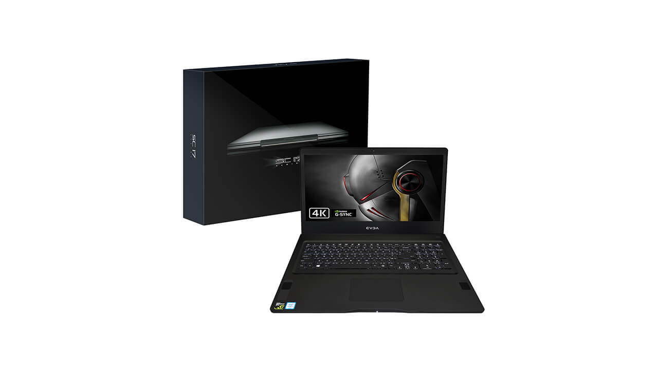 EVGA SC17 Gaming laptop
