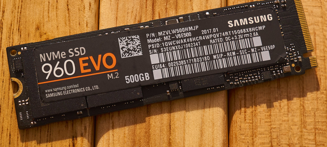 SSD Samsung 960 EVO Series 500GB PCI Express x4 M.2 2280 review | WASD