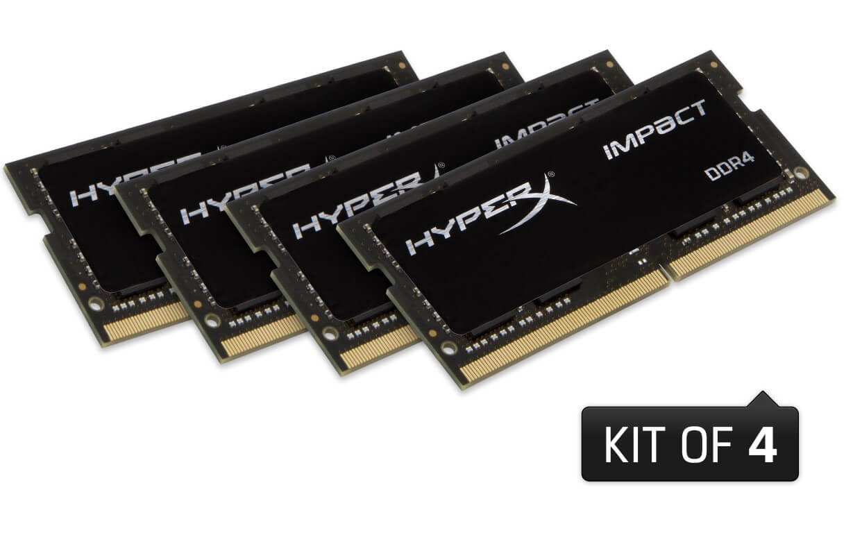 HyperX Impact DualRank DDR4 kit 4