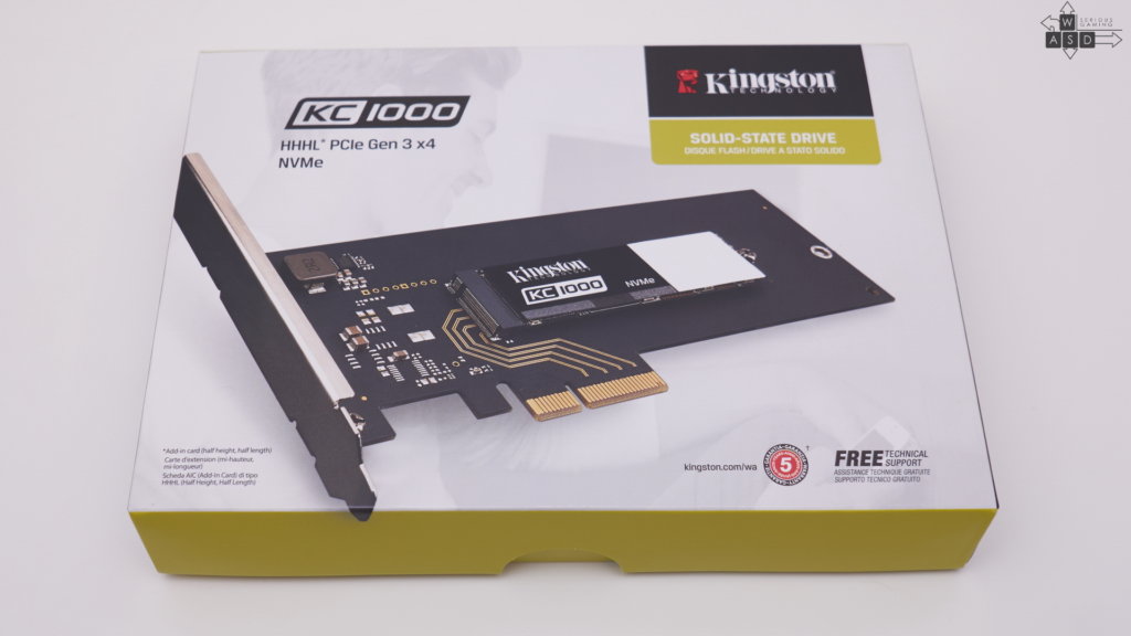 Kingston KC1000 NVMe SSD 480GB Review | WASD