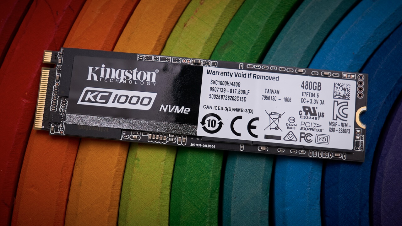 Kingston KC1000 NVMe SSD 480GB Review | WASD