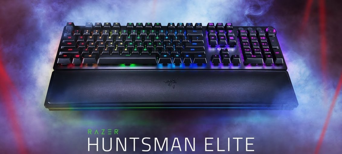 Tastatura Razer Huntsman oferă o performanță rapidă a jocurilor cu o noua tehnologie de switch-uri