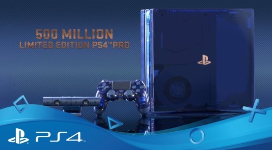 Sony anunta editia limitata a consolei Playstation 4 Pro – 500 Million