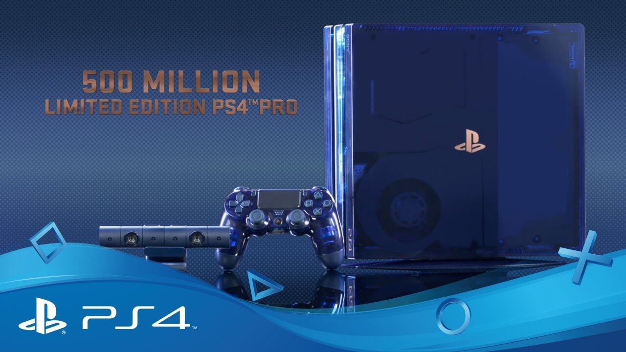 Sony anunta editia limitata a consolei Playstation 4 Pro – 500 Million