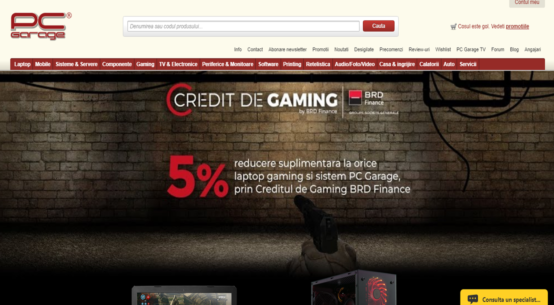 PC Garage lanseaza Creditul de Gaming