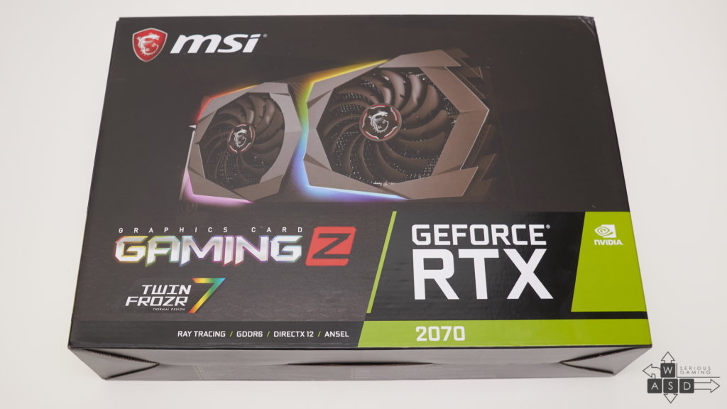 MSI GeForce RTX 2070 Gaming Z 8G review | WASD