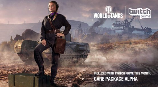 World of Tanks colaboreaza cu Twitch Prime