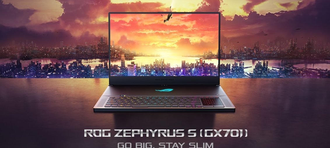 CES 2019 Asus lanseaza laptopul ROG Zephyrus S GX701