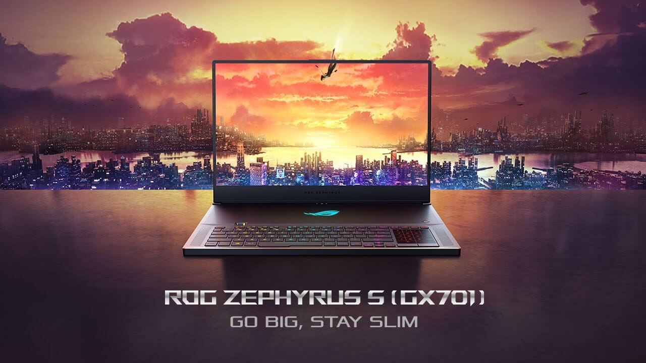 CES 2019 Asus lanseaza laptopul ROG Zephyrus S GX701
