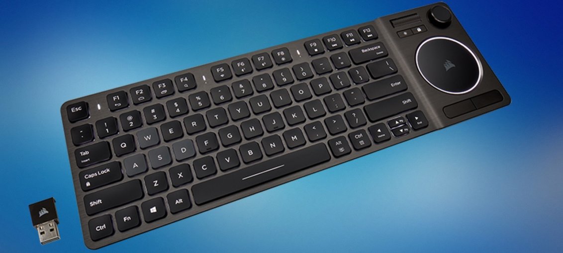 Corsair lanseaza K83 Wireless Entertainment Keyboard