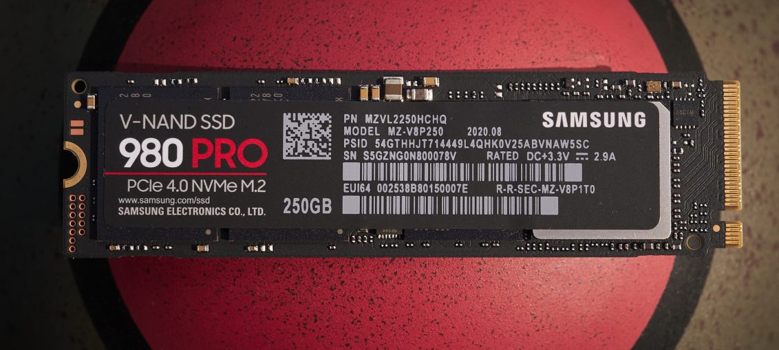 Samsung PCIe® 4.0 NVMe™ SSD 980 PRO review | WASD