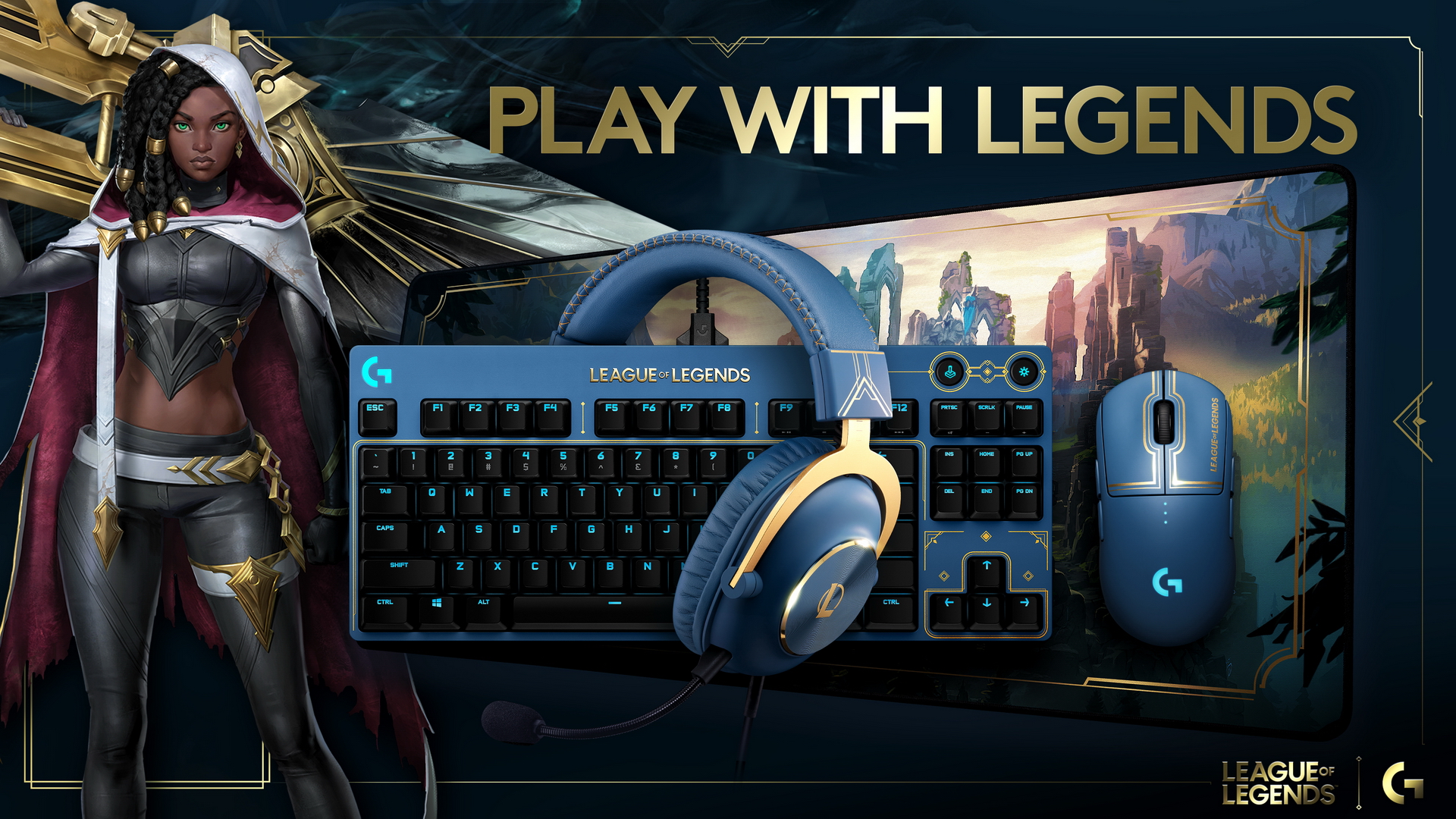 Logitech G League of Legends collection