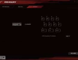 Asus ROG Claymore Armoury (2/6)